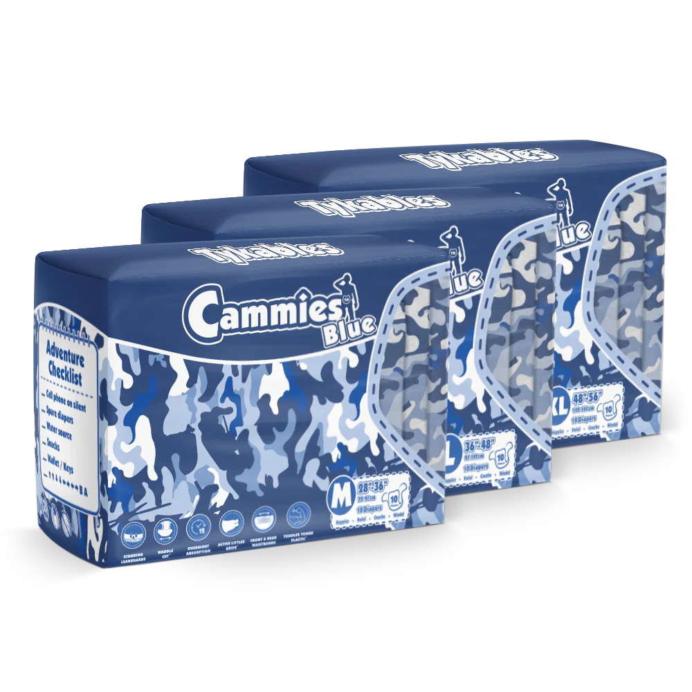 Cammies Blue Diapers - Image 5