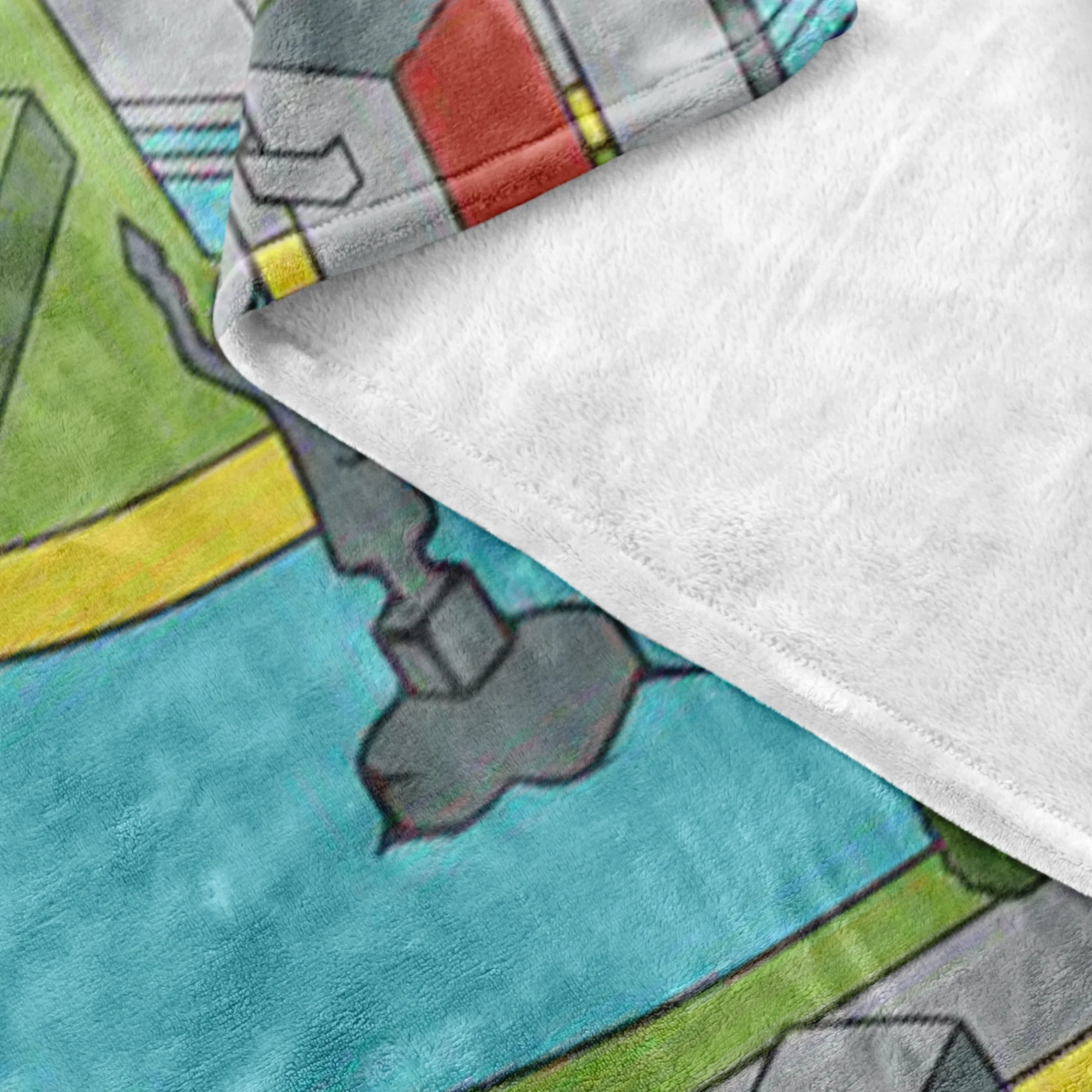 Metro Fleece Baby Blanket - Image 4